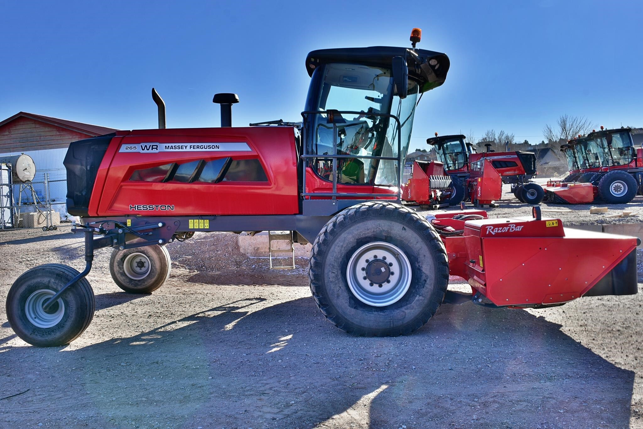 2023 Massey Ferguson WR265 Self-Propelled Windrowers and Swather