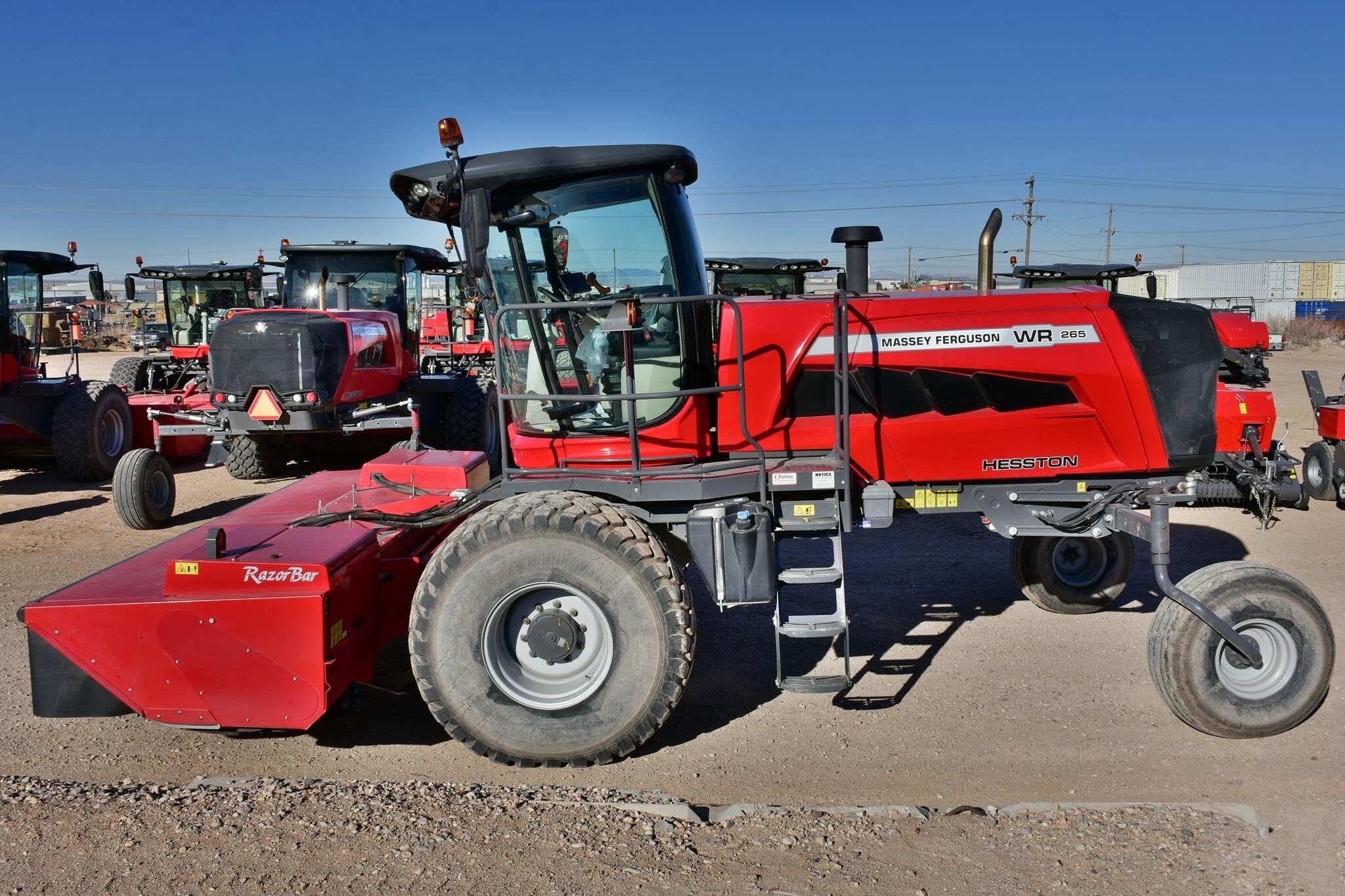 2023 Massey Ferguson WR265 Self-Propelled Windrowers and Swather