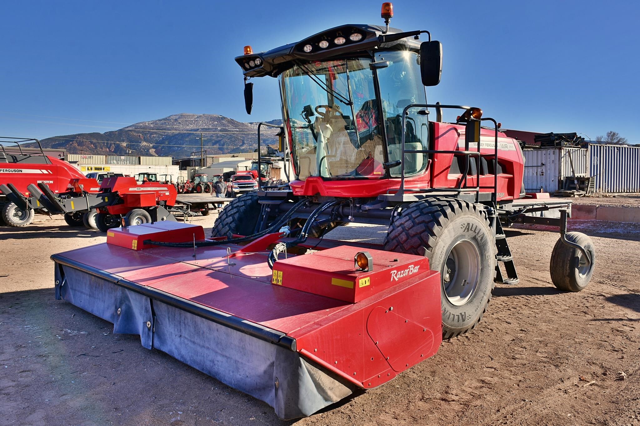 2023 Massey Ferguson WR265 Self-Propelled Windrowers and Swather