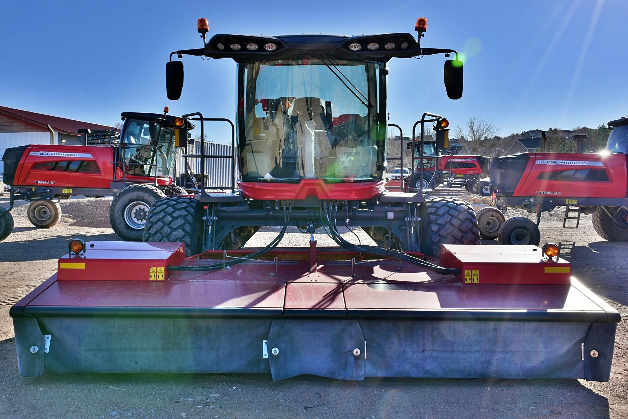 2023 Massey Ferguson WR265 Self-Propelled Windrowers and Swather