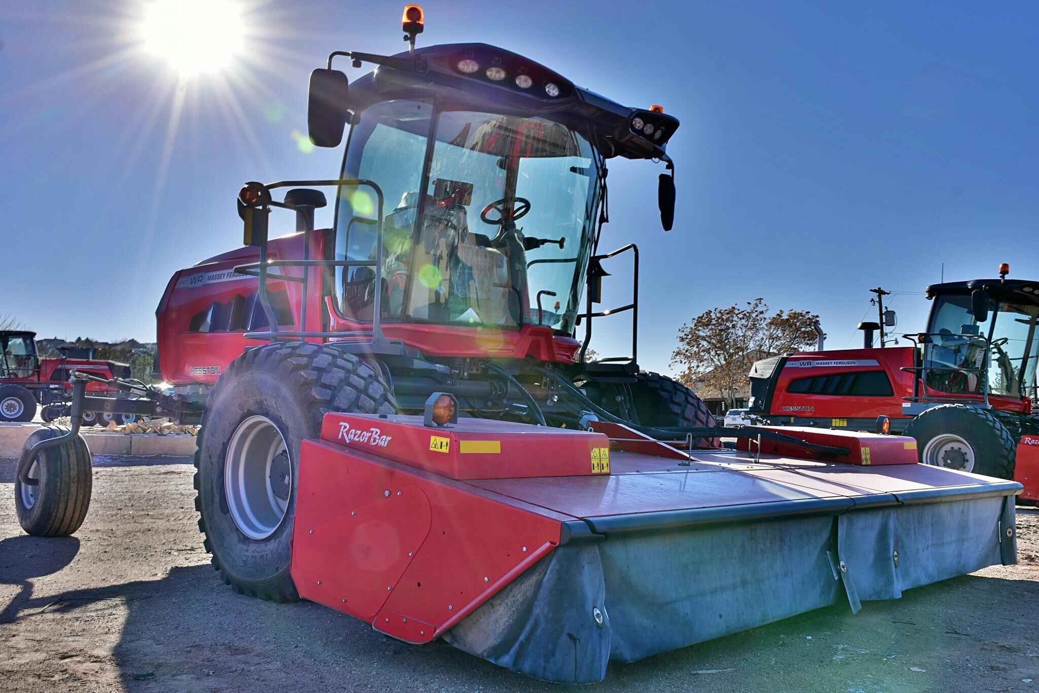 2023 Massey Ferguson WR265 Self-Propelled Windrowers and Swather