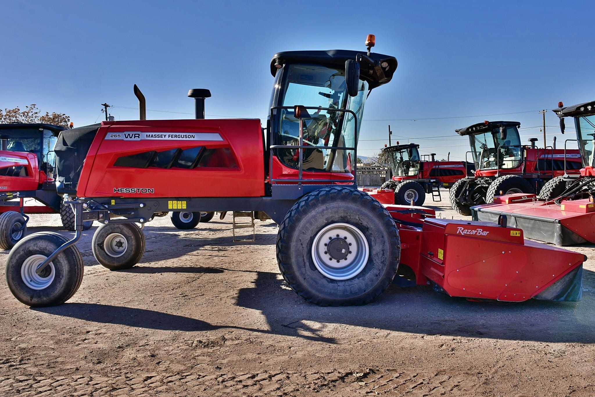2023 Massey Ferguson WR265 Self-Propelled Windrowers and Swather
