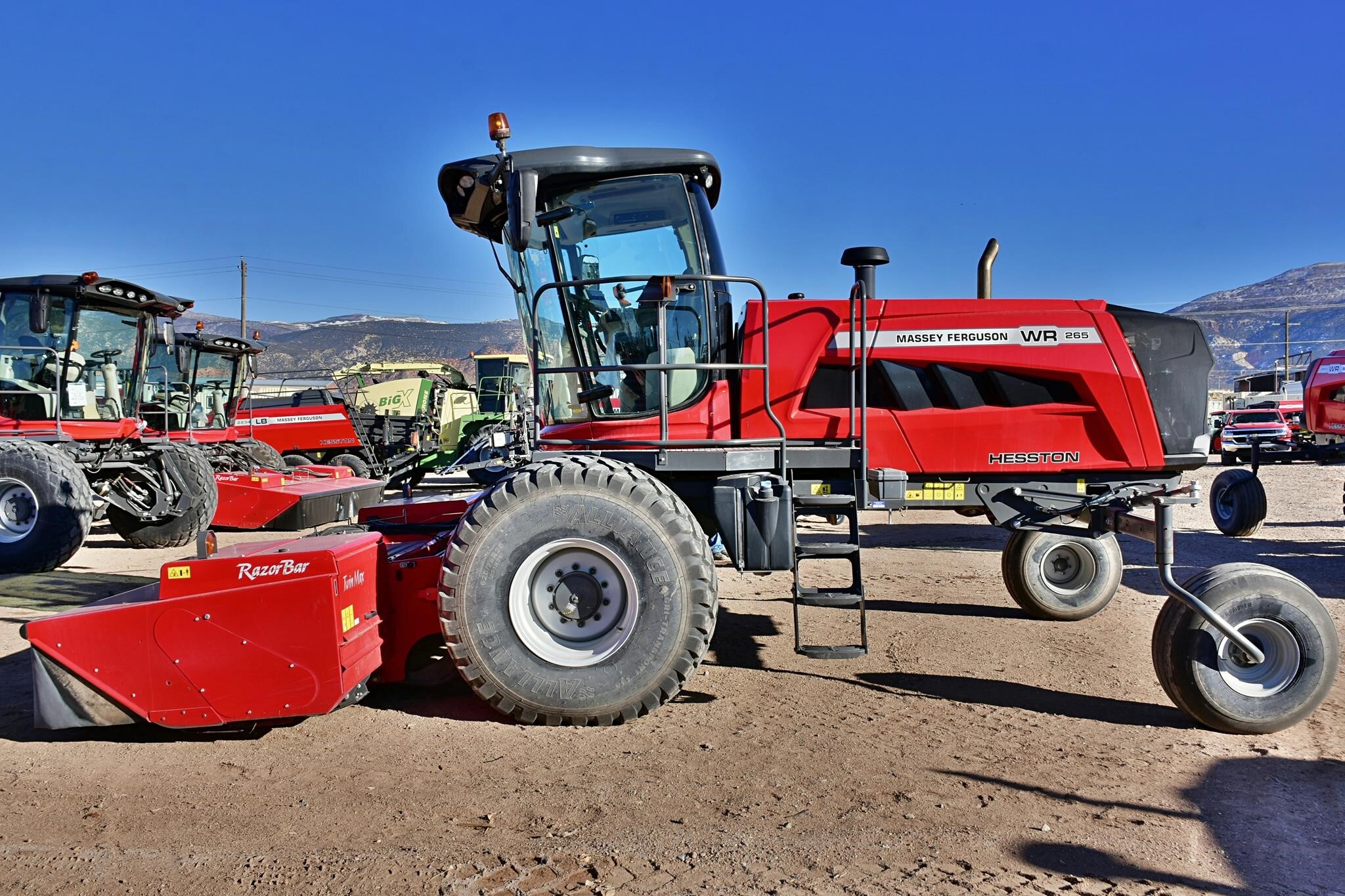 2023 Massey Ferguson WR265 Self-Propelled Windrowers and Swather