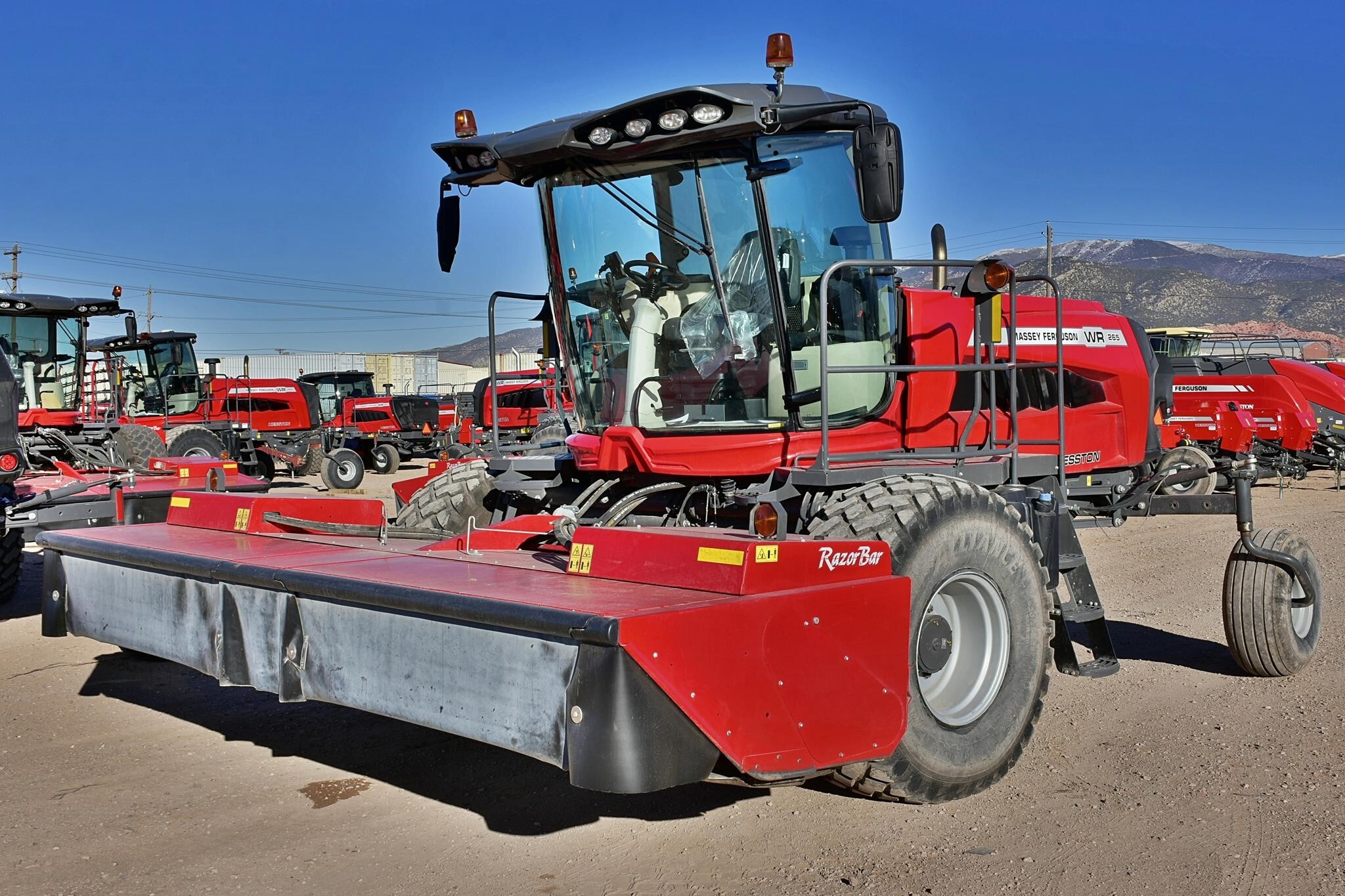 2023 Massey Ferguson WR265 Self-Propelled Windrowers and Swather