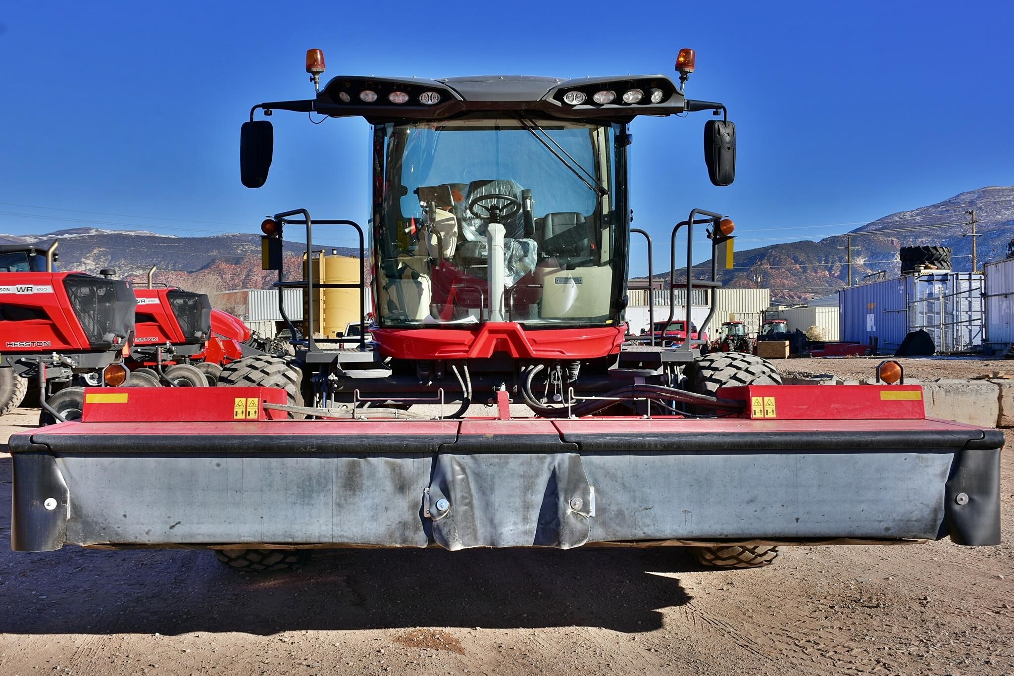 2023 Massey Ferguson WR265 Self-Propelled Windrowers and Swather