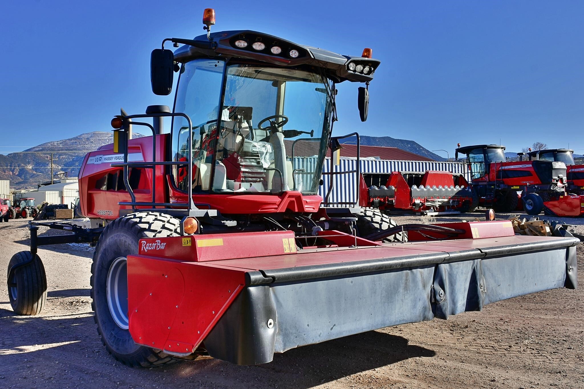2023 Massey Ferguson WR265 Self-Propelled Windrowers and Swather