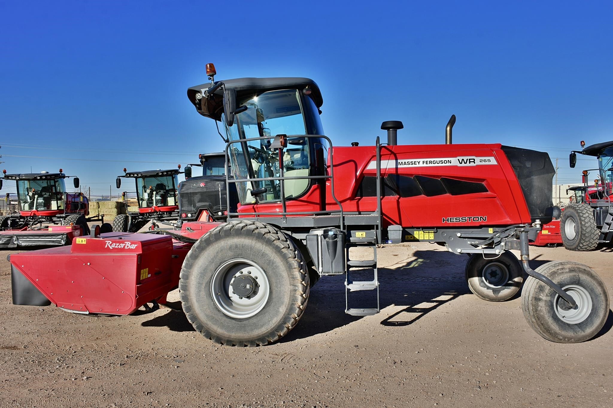 2023 Massey Ferguson WR265 Self-Propelled Windrowers and Swather