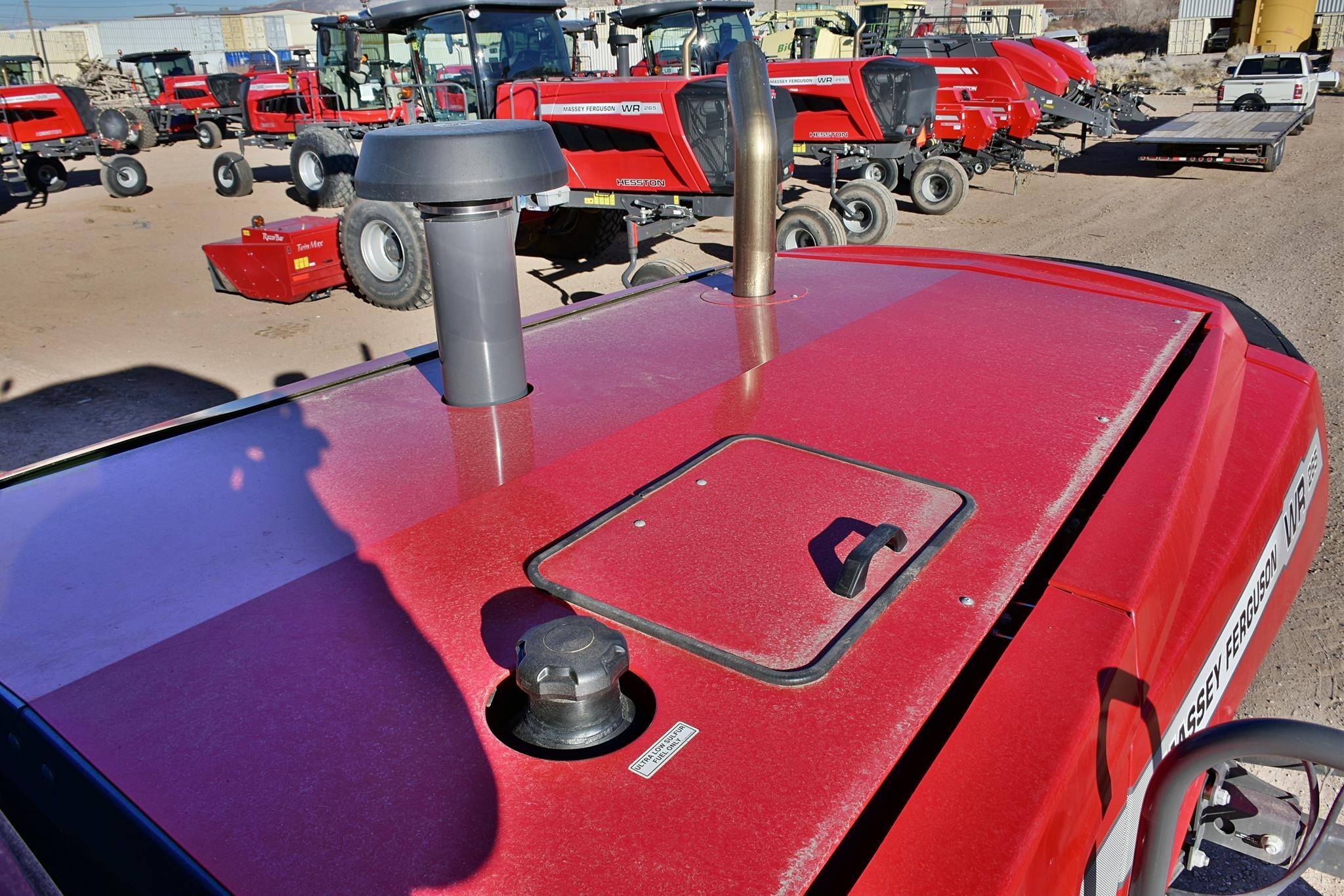 2023 Massey Ferguson WR265 Self-Propelled Windrowers and Swather