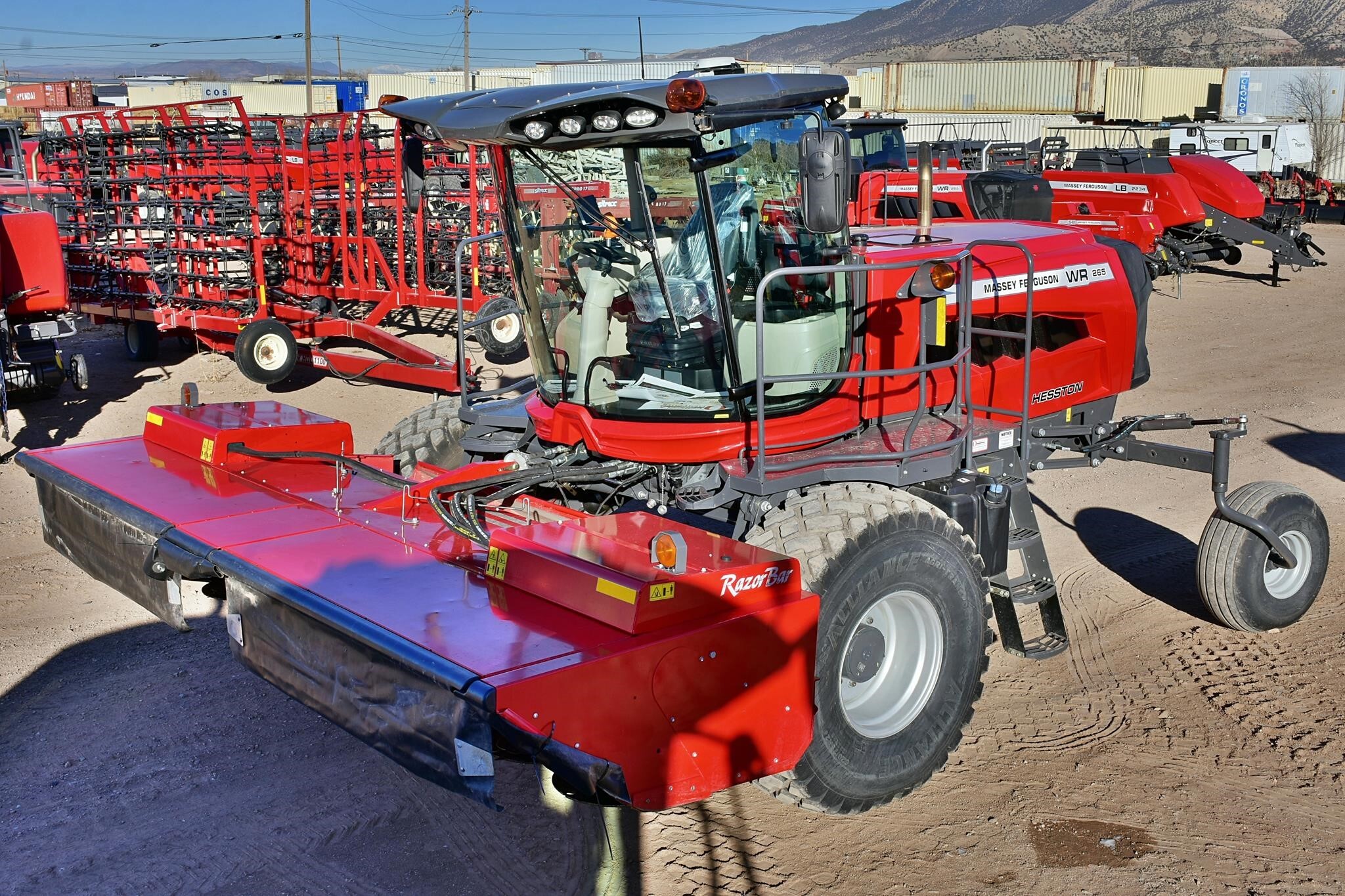 2024 Massey Ferguson WR265 Self-Propelled Windrowers and Swather