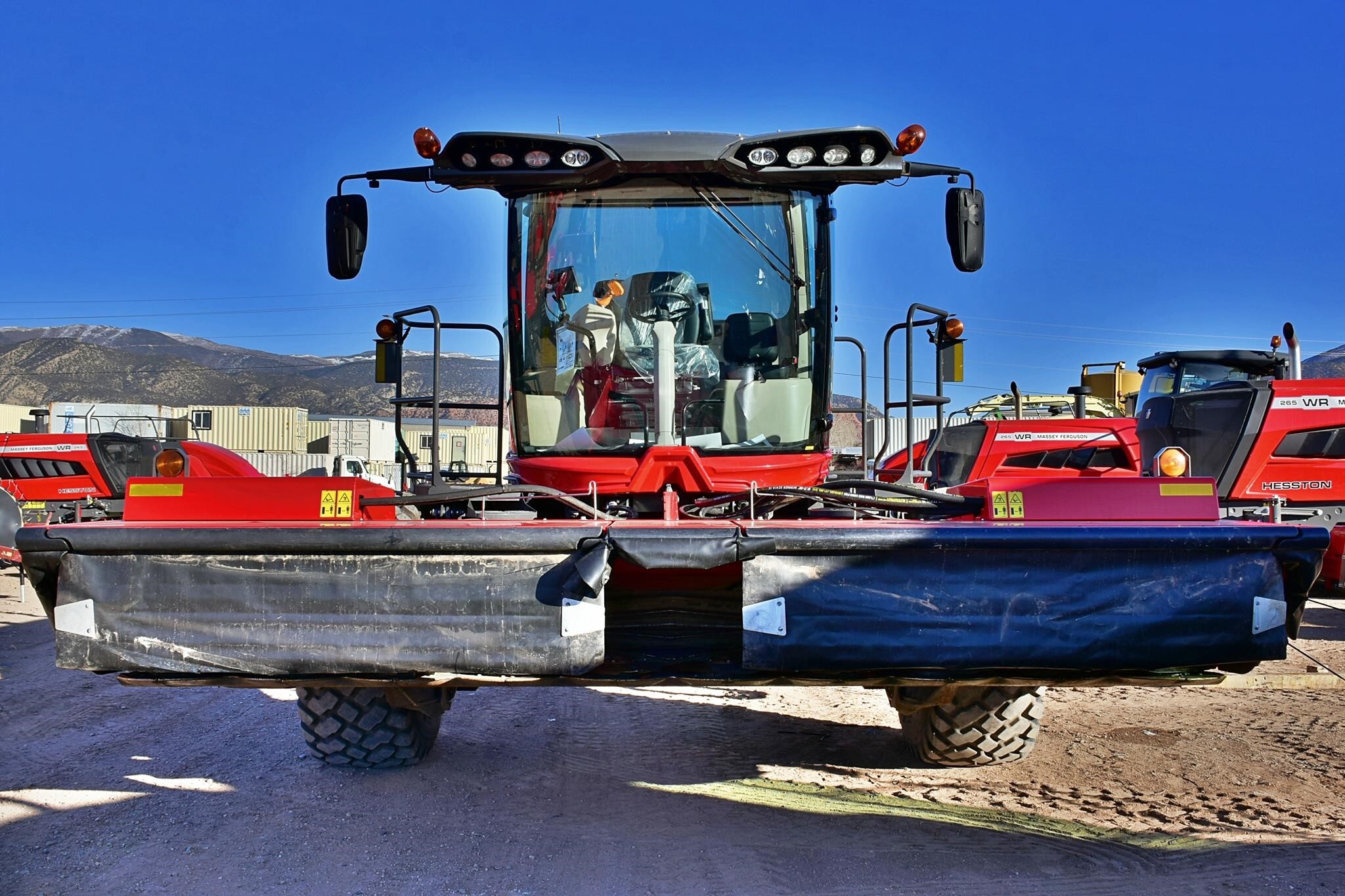 2024 Massey Ferguson WR265 Self-Propelled Windrowers and Swather