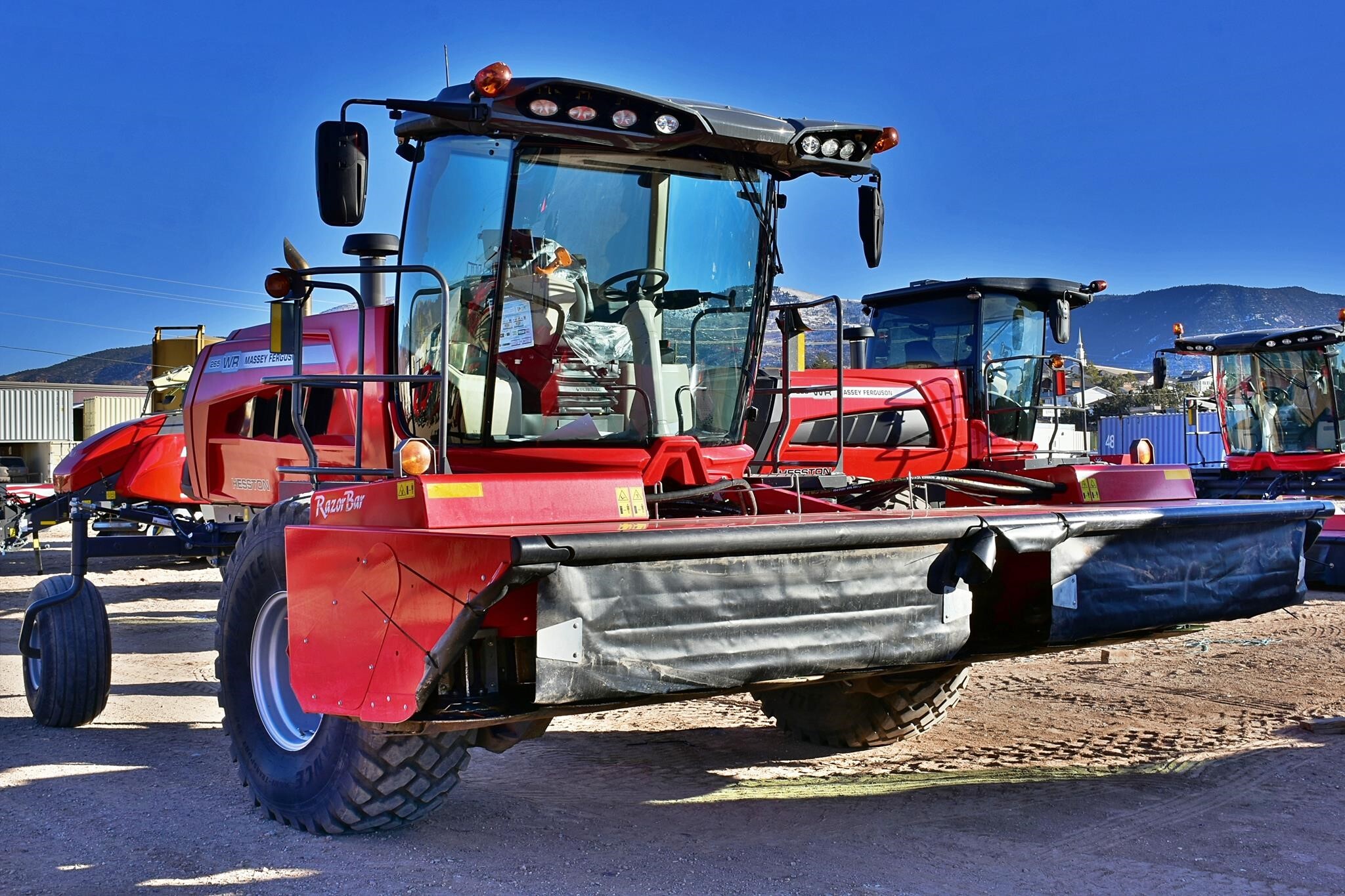 2024 Massey Ferguson WR265 Self-Propelled Windrowers and Swather