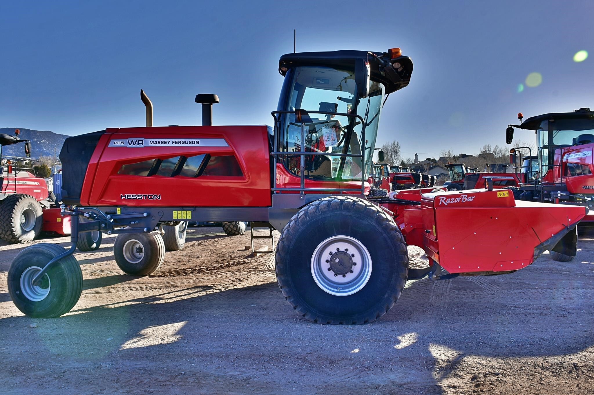 2024 Massey Ferguson WR265 Self-Propelled Windrowers and Swather