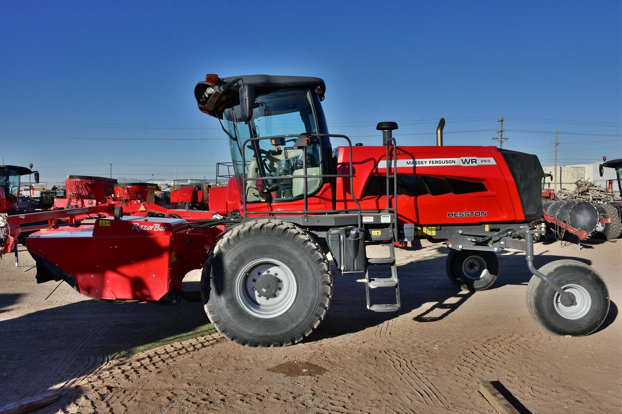 2024 Massey Ferguson WR265 Self-Propelled Windrowers and Swather