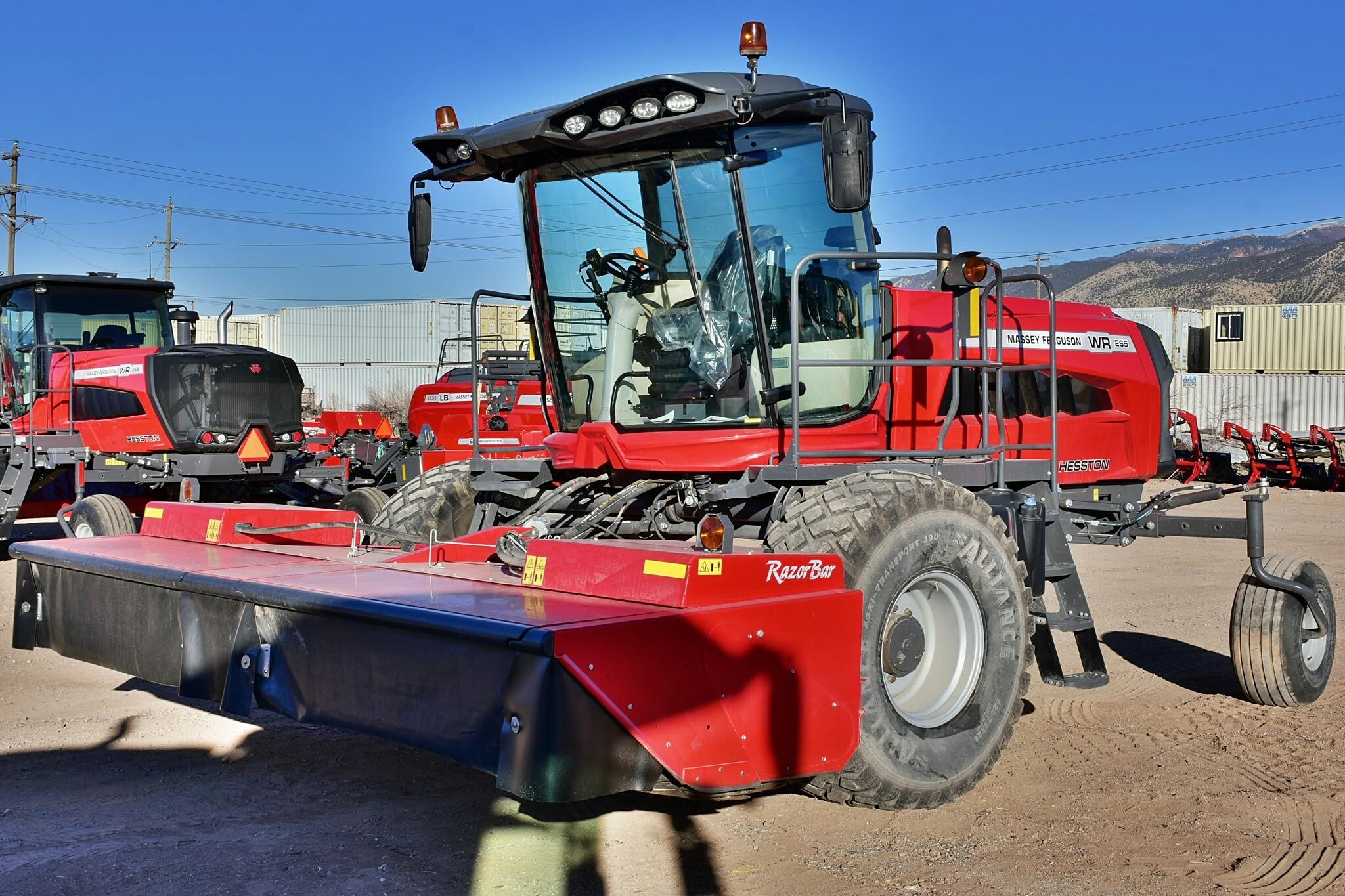 2023 Massey Ferguson WR265 Self-Propelled Windrowers and Swather