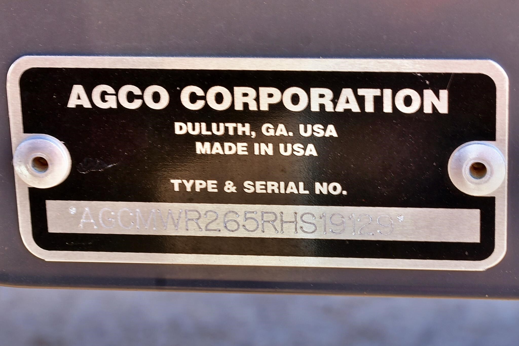 2024 Massey Ferguson WR265 Self-Propelled Windrowers and Swather