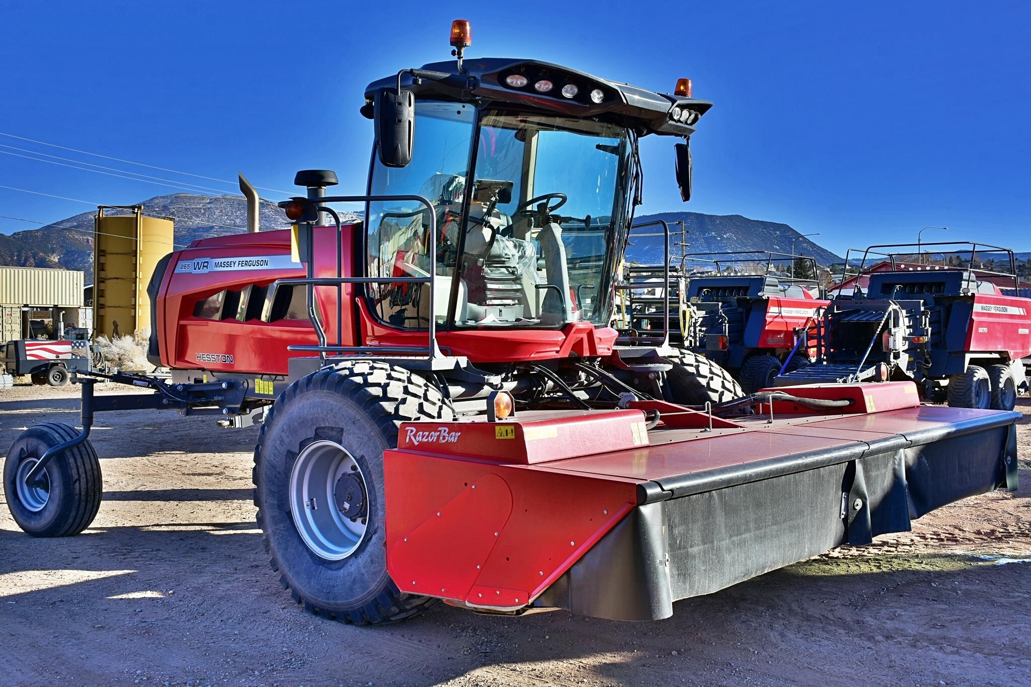 2023 Massey Ferguson WR265 Self-Propelled Windrowers and Swather