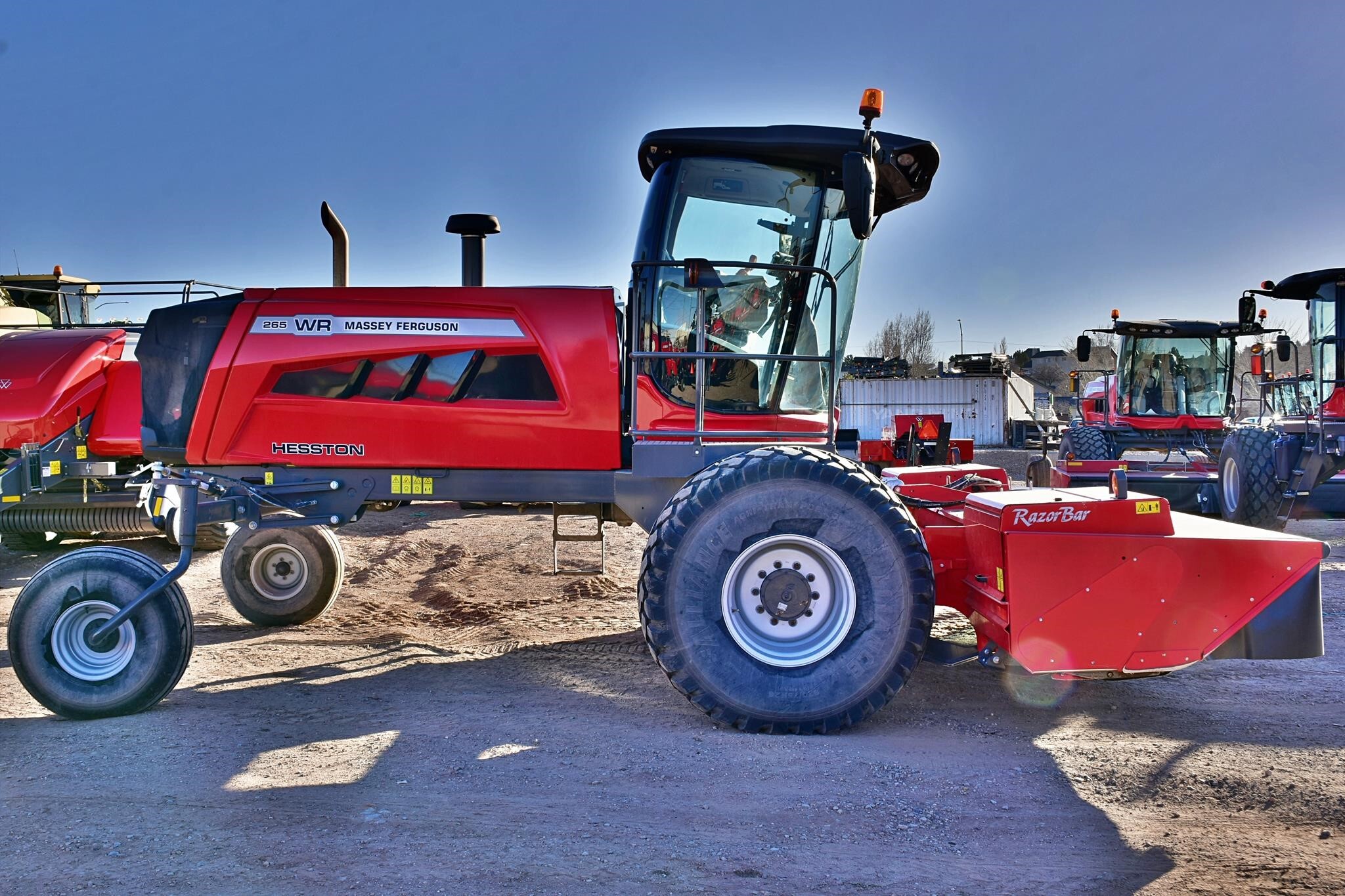 2023 Massey Ferguson WR265 Self-Propelled Windrowers and Swather