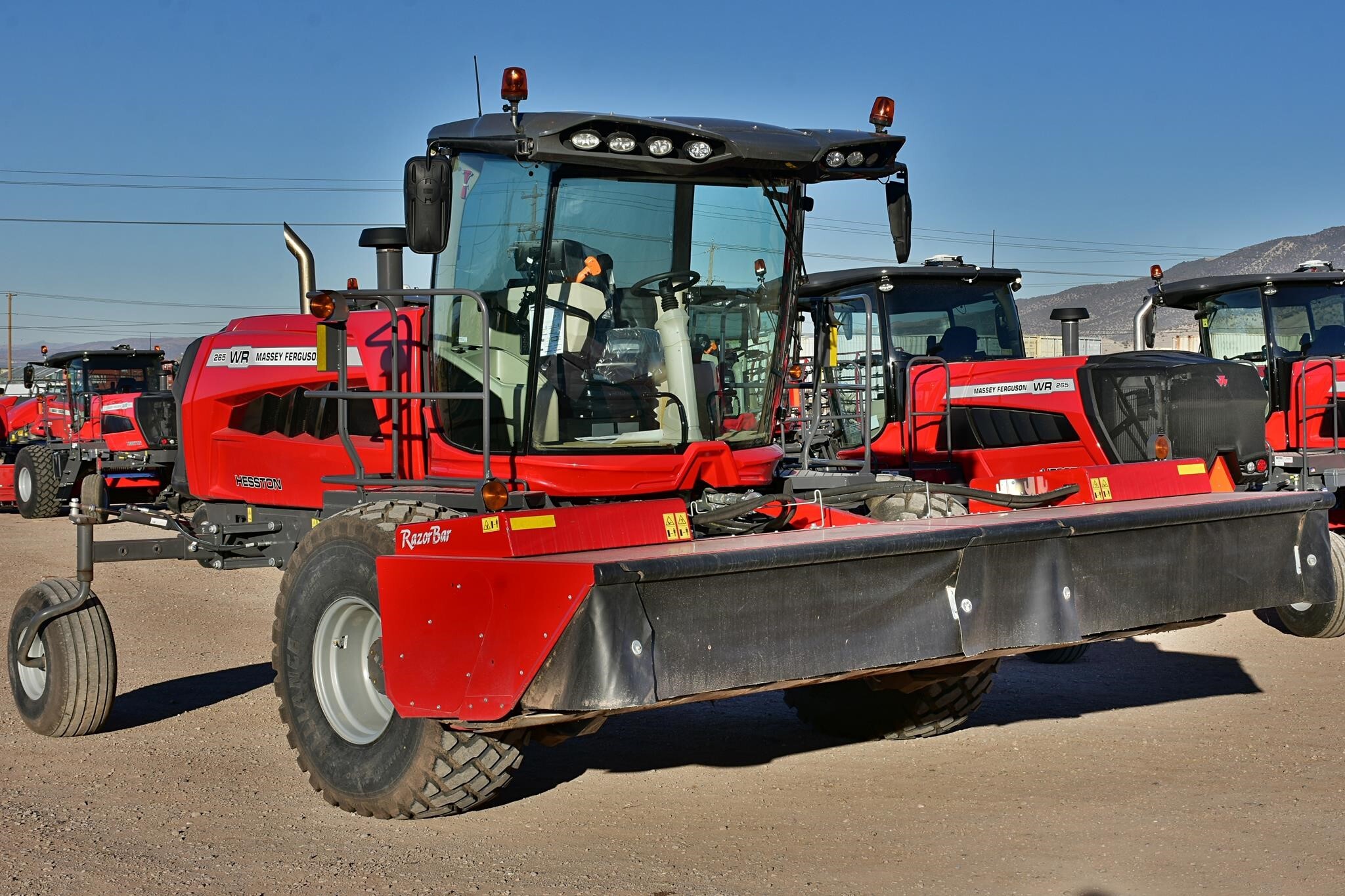 2024 Massey Ferguson WR265 Self-Propelled Windrowers and Swather