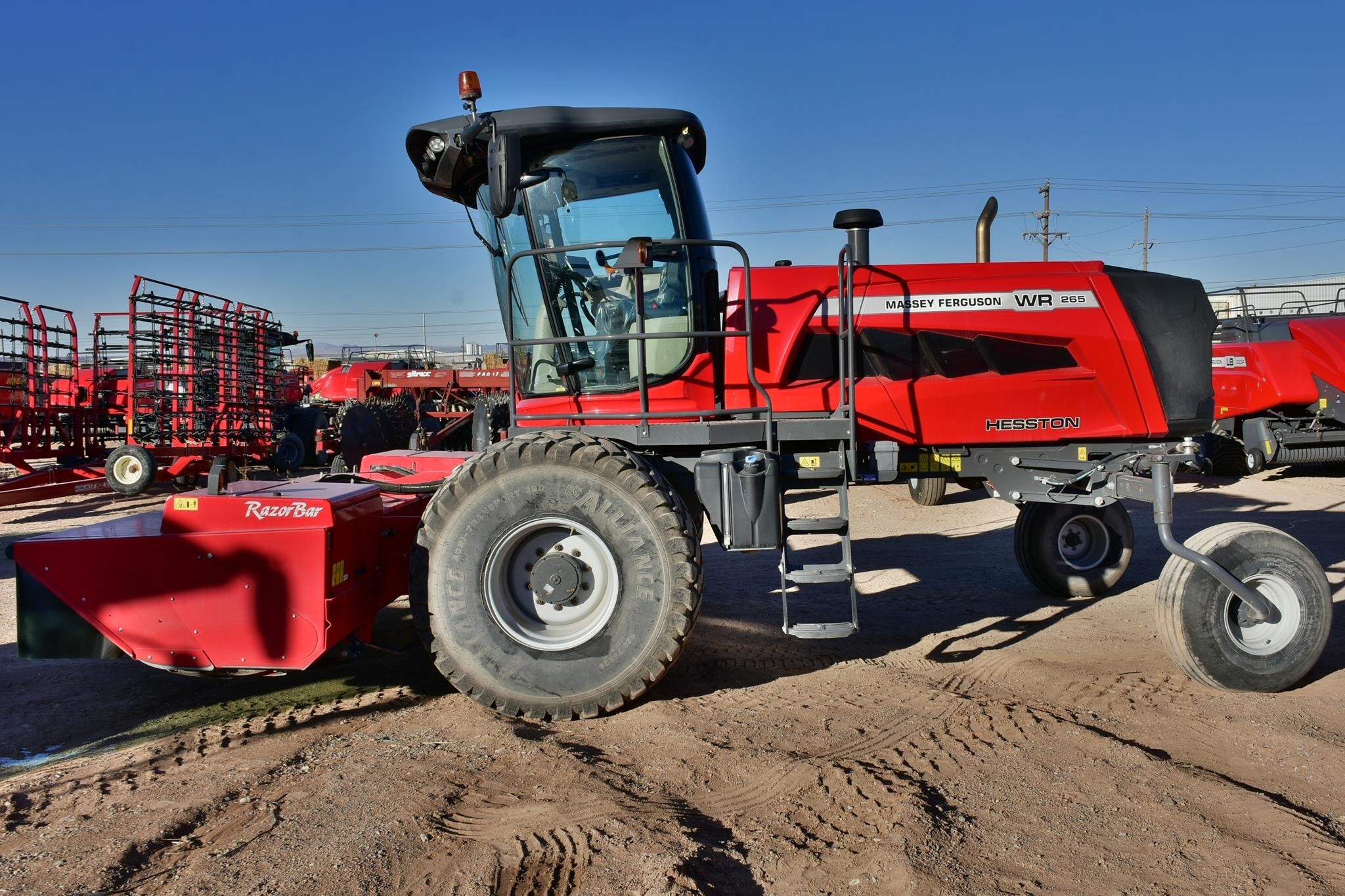 2023 Massey Ferguson WR265 Self-Propelled Windrowers and Swather