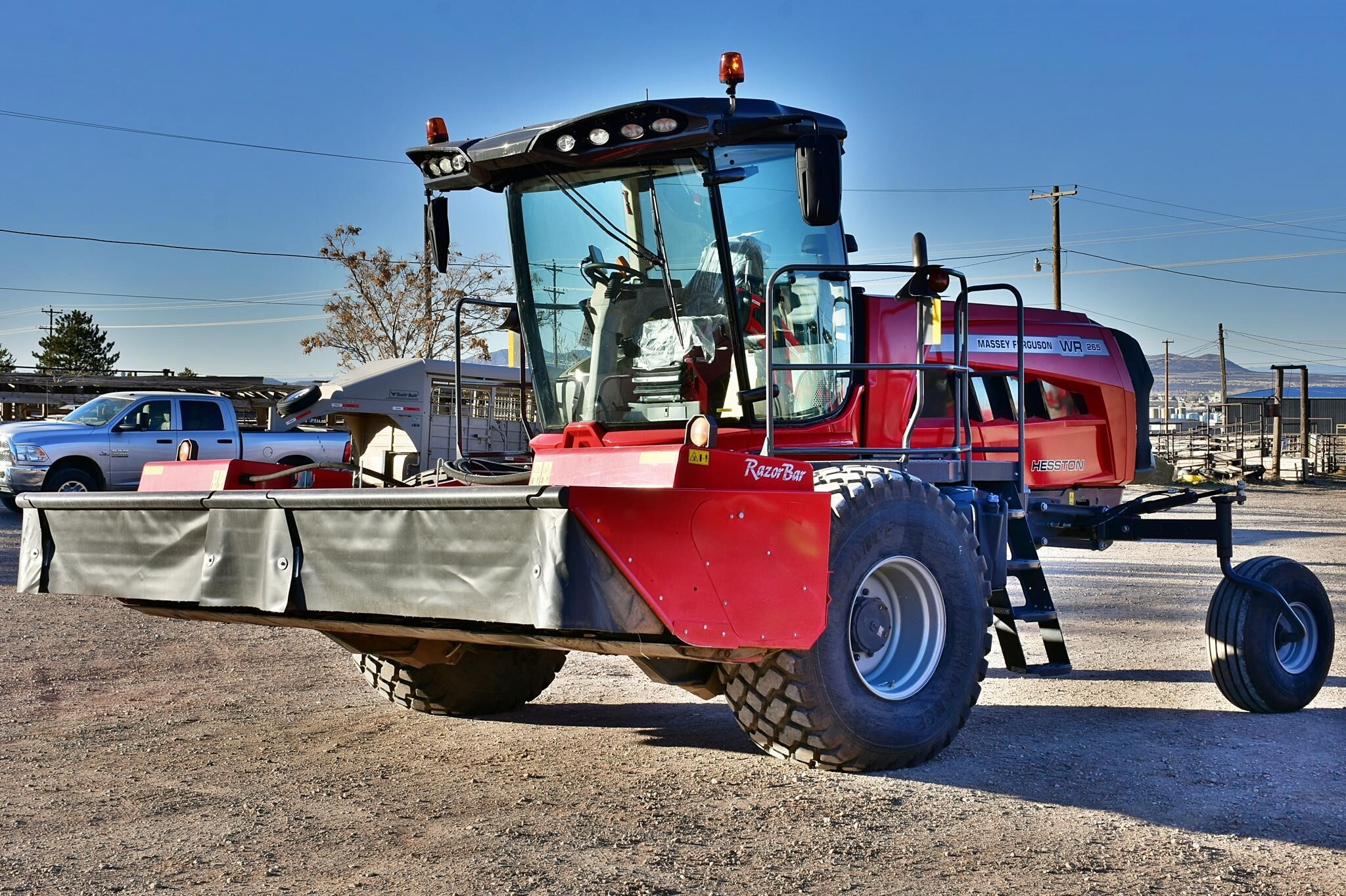 2024 Massey Ferguson WR265 Self-Propelled Windrowers and Swather