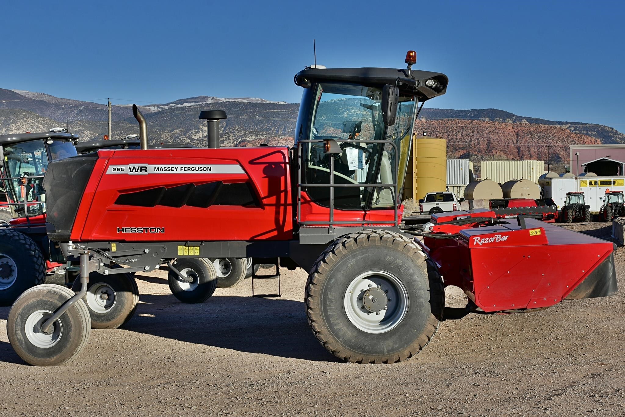 2024 Massey Ferguson WR265 Self-Propelled Windrowers and Swather