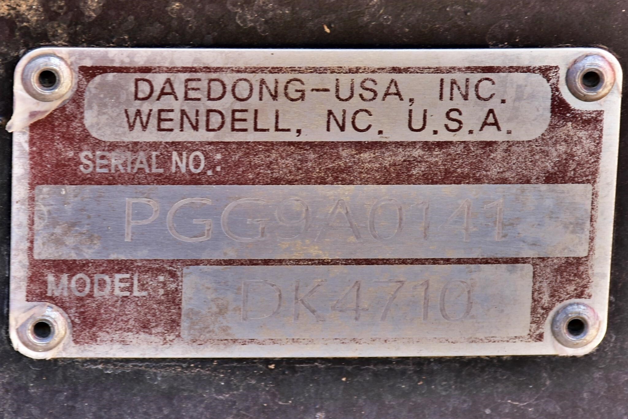 2023 Kioti DK4710 Tractor