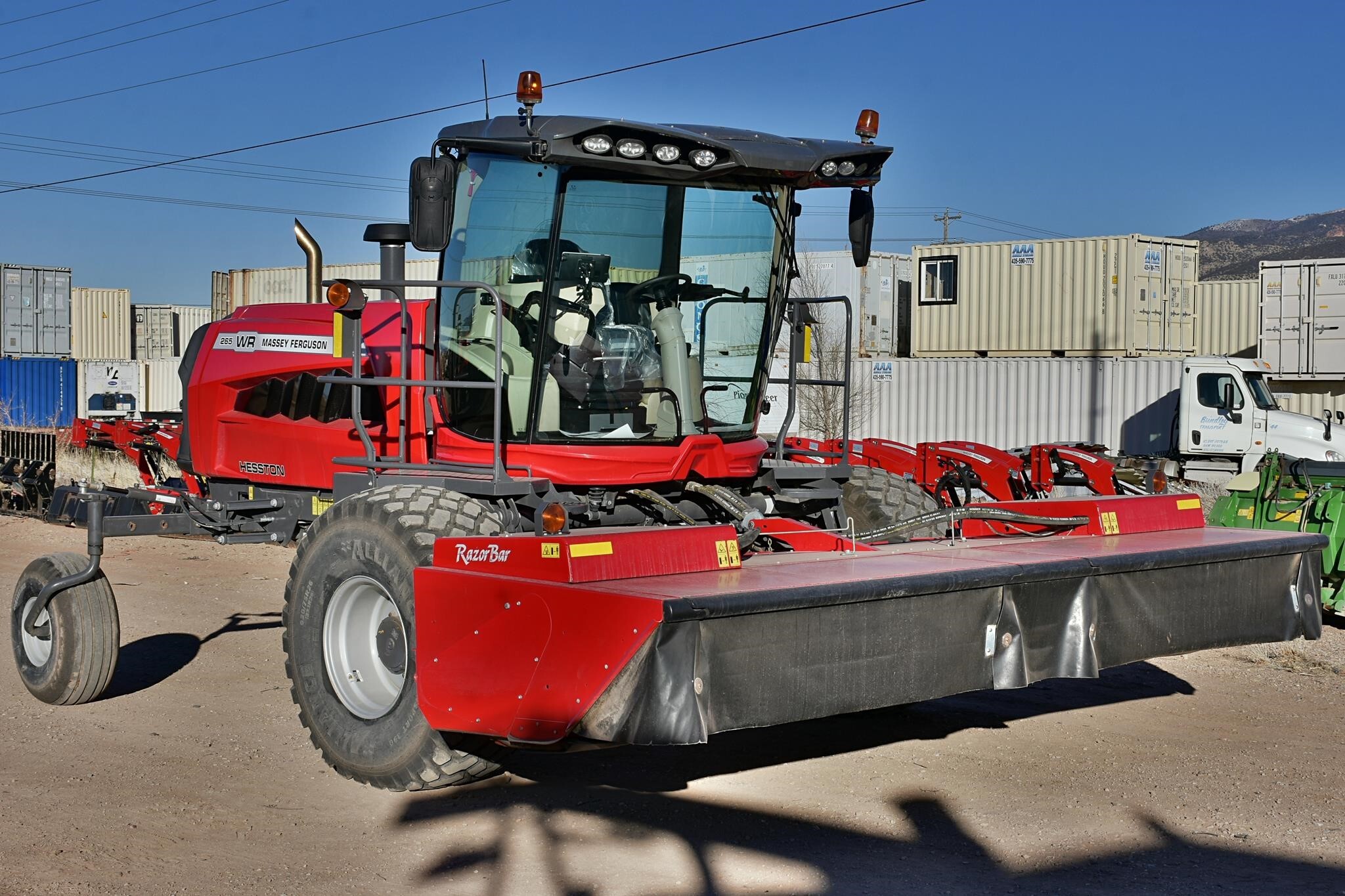 2023 Massey Ferguson WR265 Self-Propelled Windrowers and Swather
