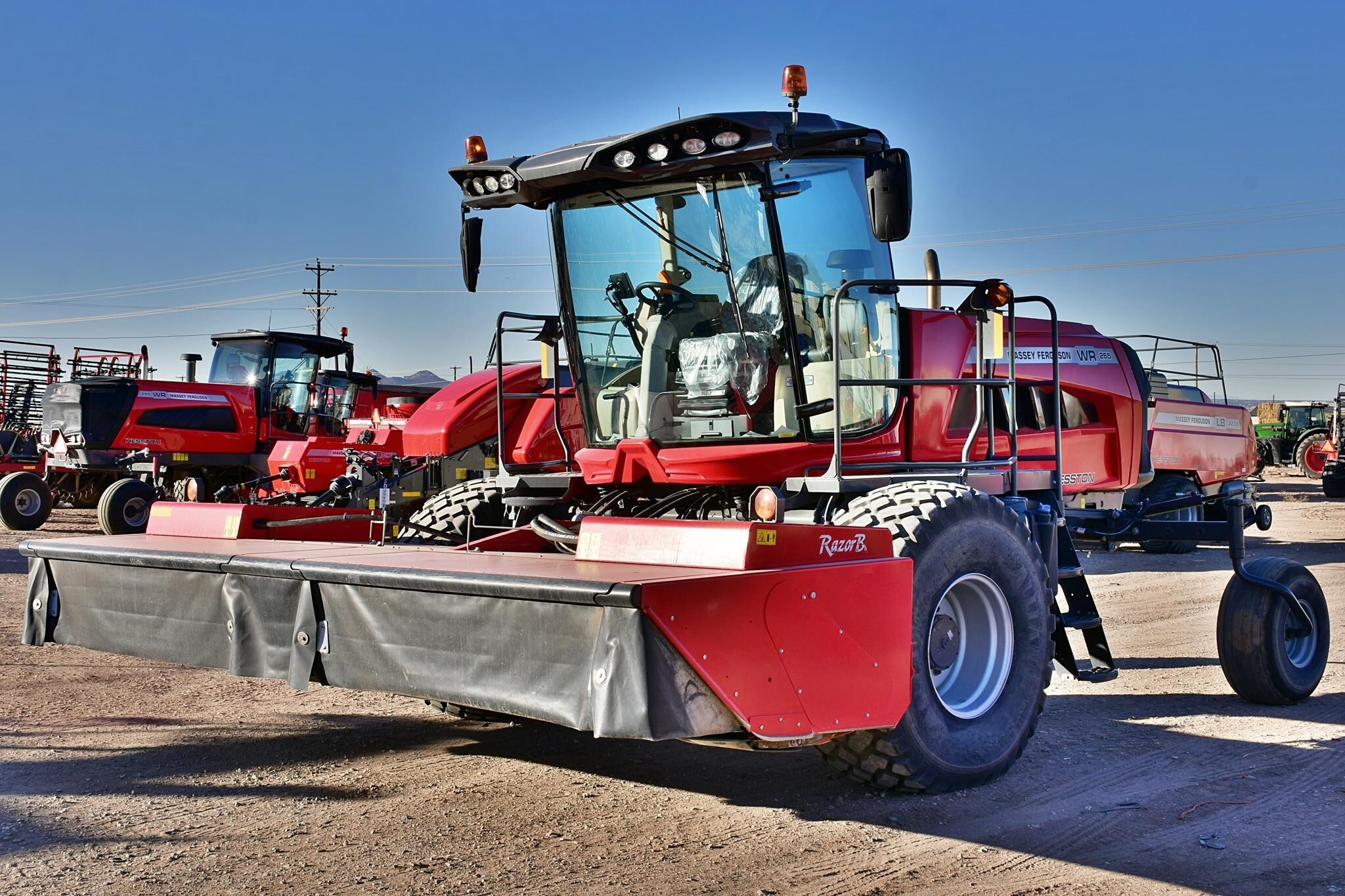 2023 Massey Ferguson WR265 Self-Propelled Windrowers and Swather