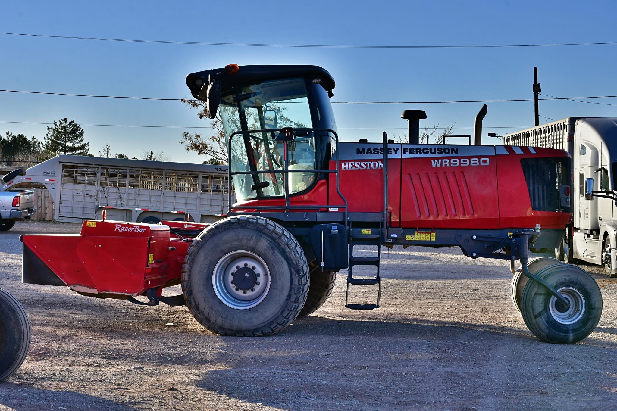 2021 Massey Ferguson WR9980 Self-Propelled Windrowers and Swather