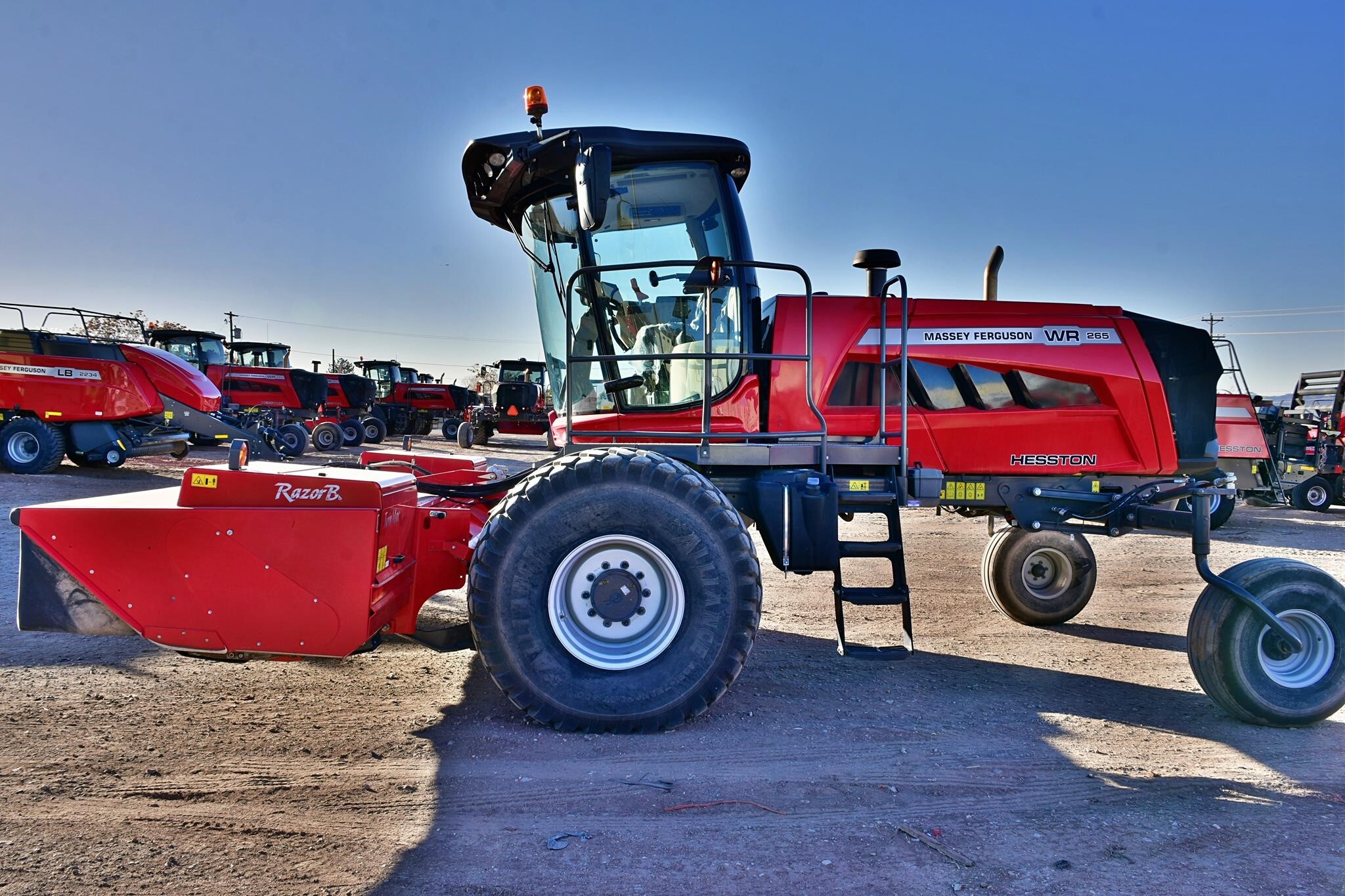 2023 Massey Ferguson WR265 Self-Propelled Windrowers and Swather