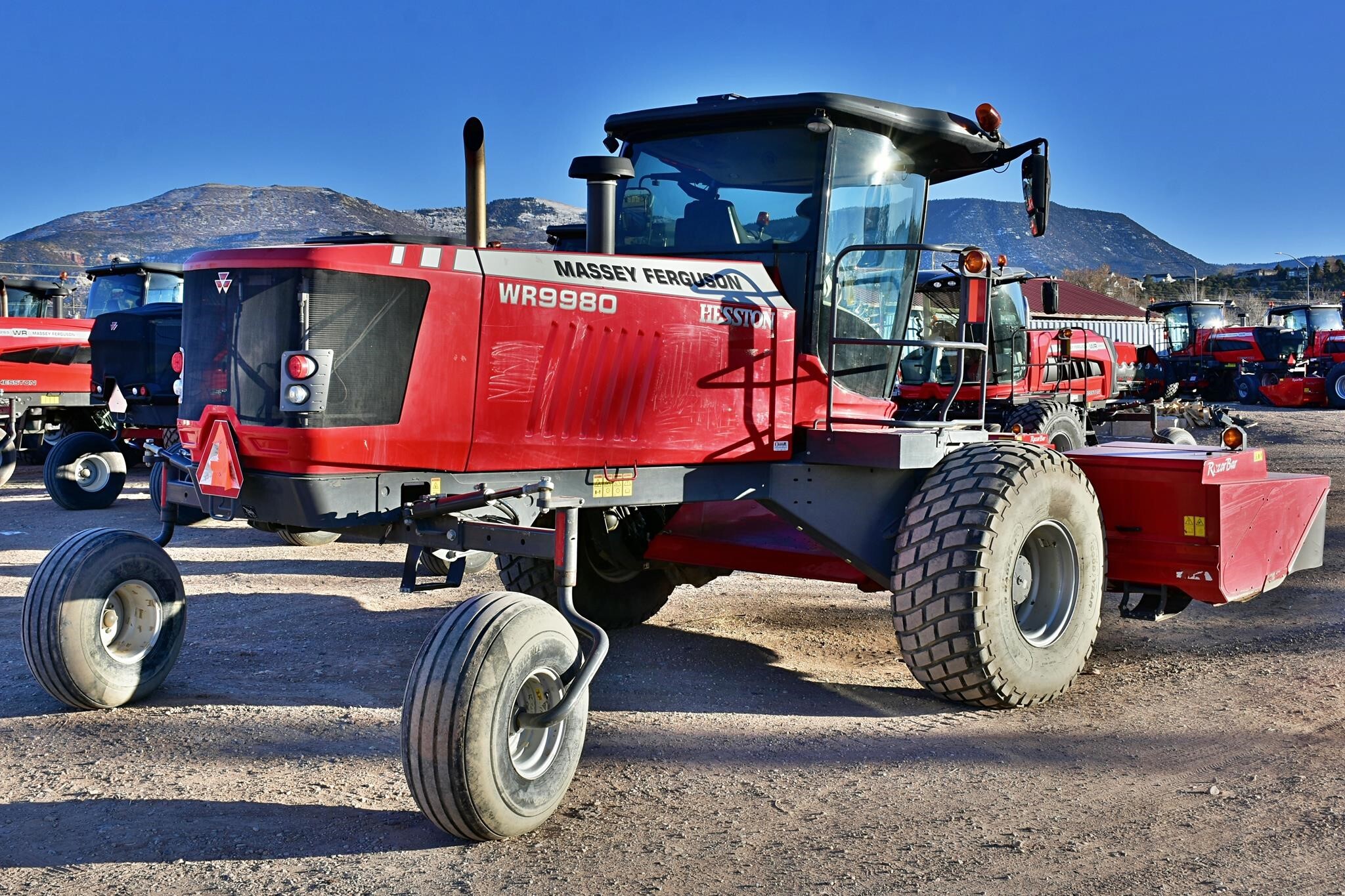 2021 Massey Ferguson WR9980 Self-Propelled Windrowers and Swather