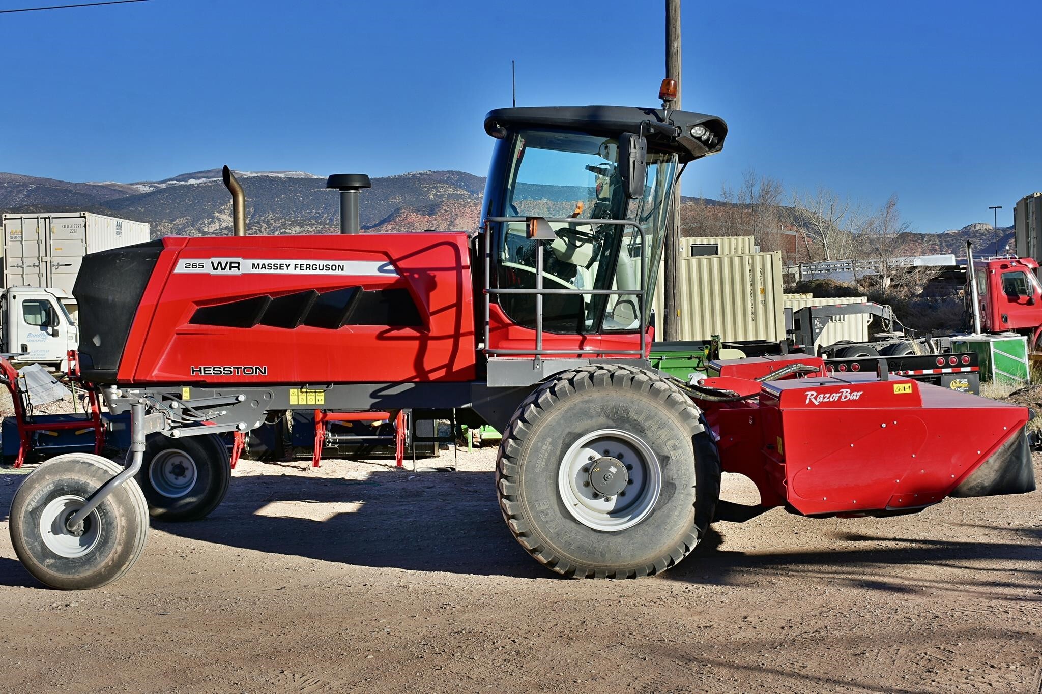 2023 Massey Ferguson WR265 Self-Propelled Windrowers and Swather