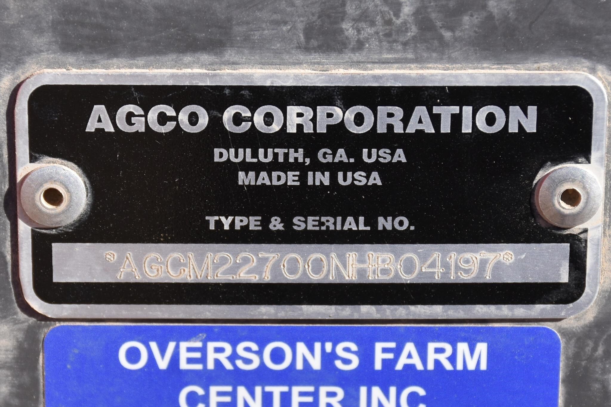 2022 Massey Ferguson 2270 Big Square Baler