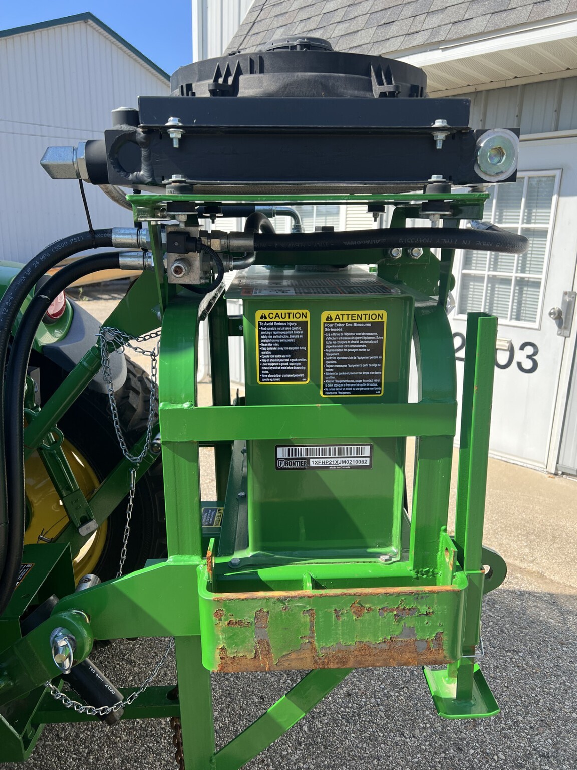 2022 Frontier HP2134 Loader and Skid Steer Attachment
