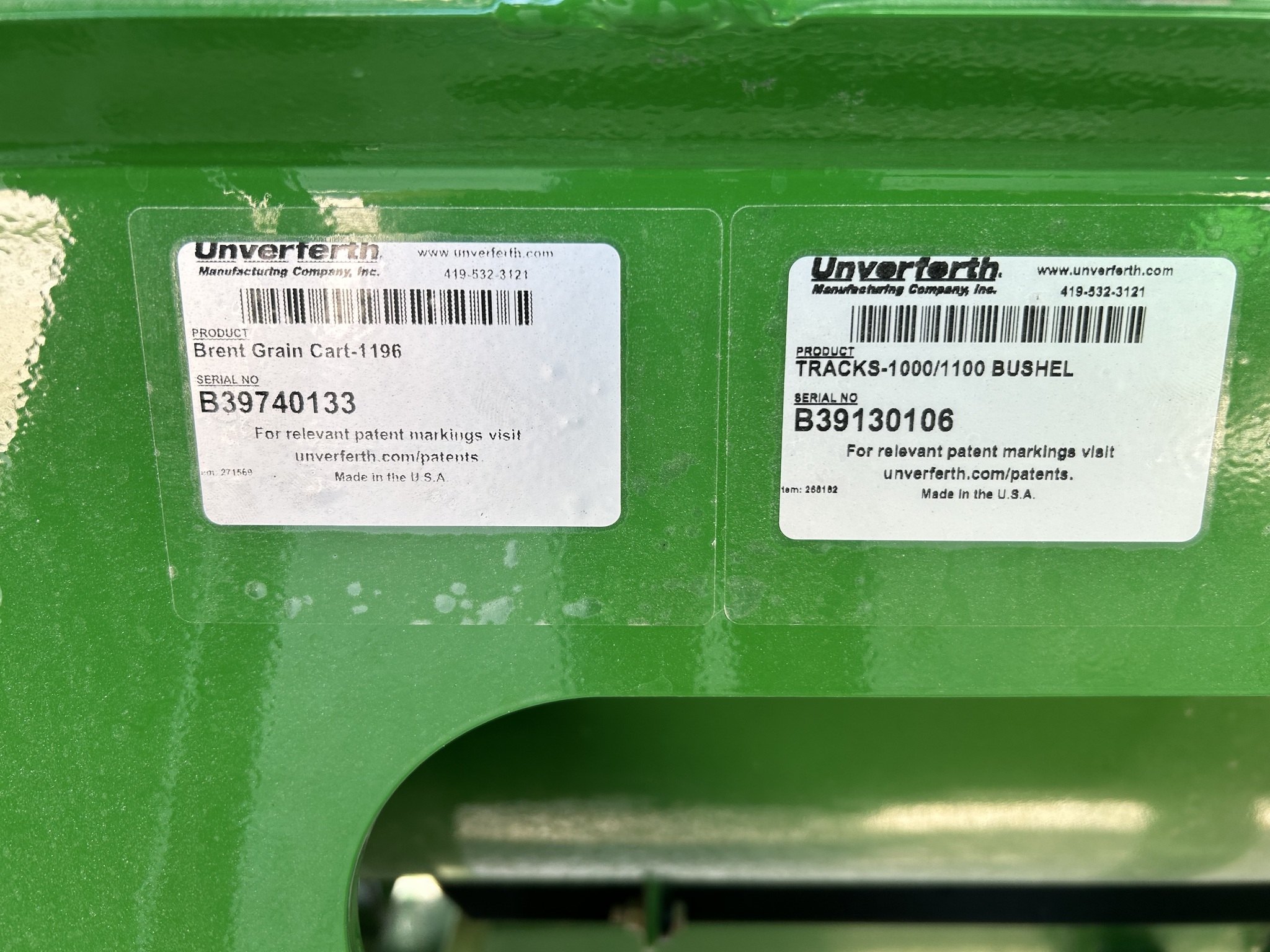 2020 Brent 1196 Grain Cart