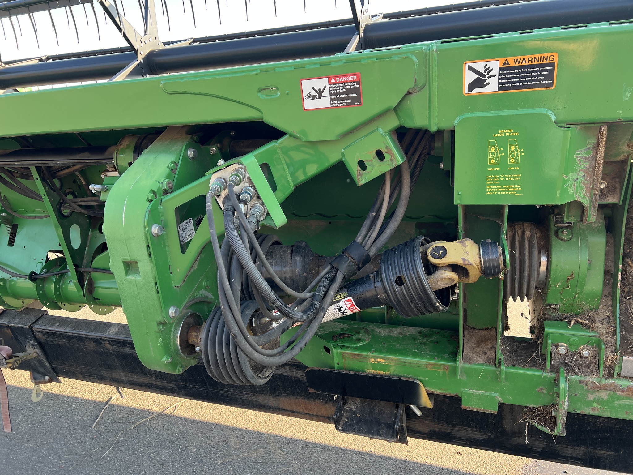2014 John Deere 640FD Platform