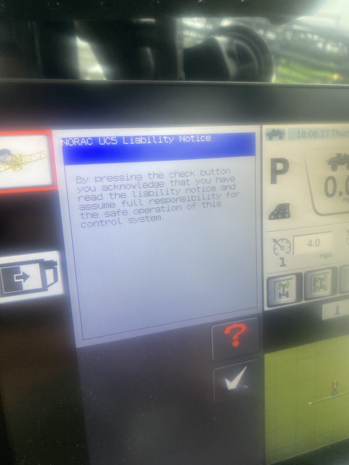 2018 ROGATOR RG1300C Self-Propelled Sprayer