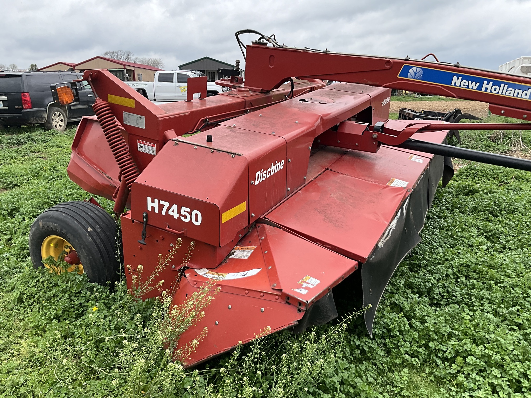 2012 New Holland H7450 Mower Conditioner