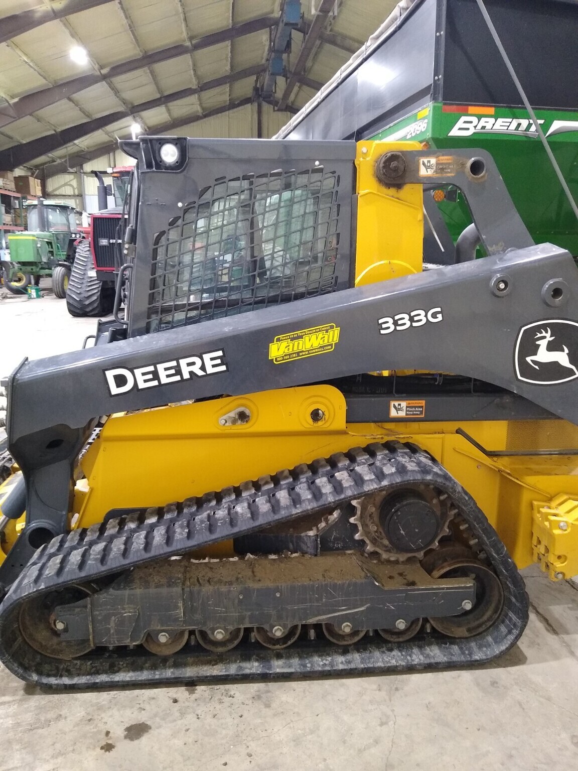 2021 Deere 333G Skid Steer