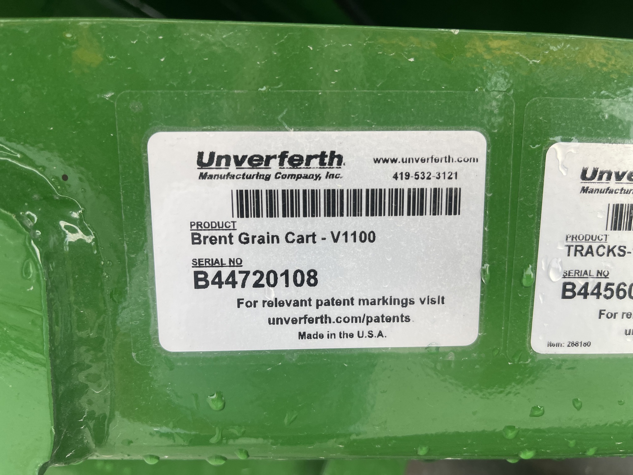 2024 Brent V1100 Grain Cart