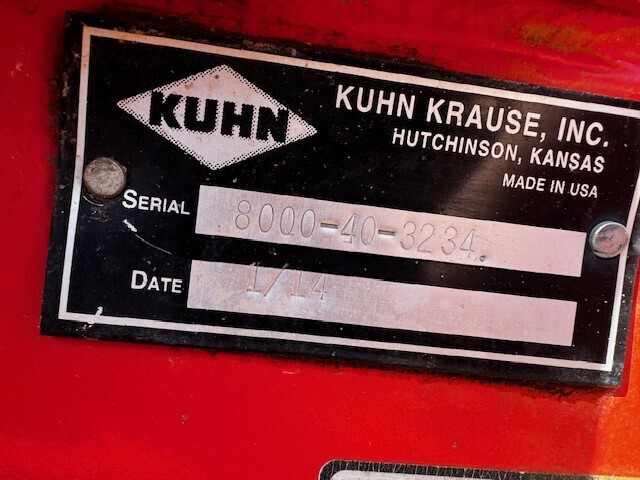 2014 Krause Excelerator 8000 Vertical Tillage