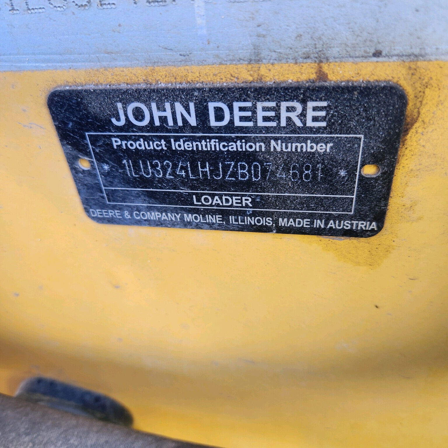 2023 John Deere 324L Front End Loader