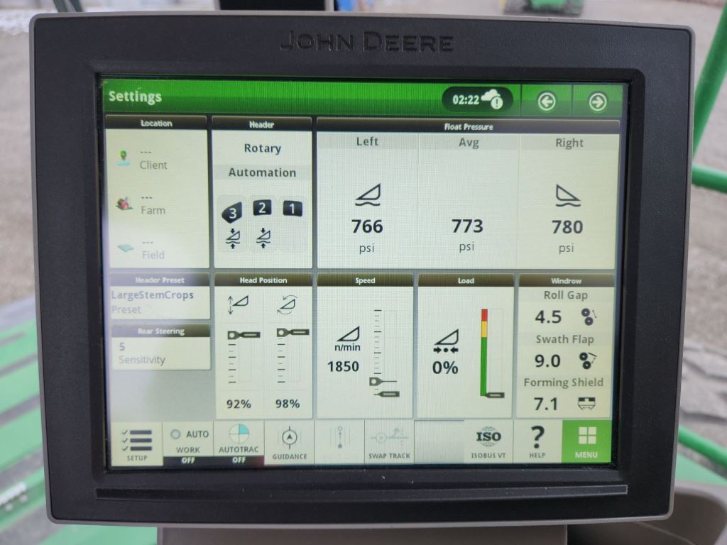 2023 John Deere W260R Self-Propelled Windrowers and Swather