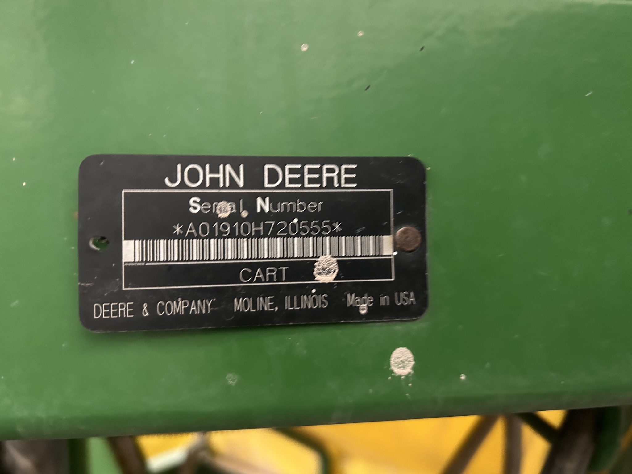 2007 John Deere 1895 Air Seeder