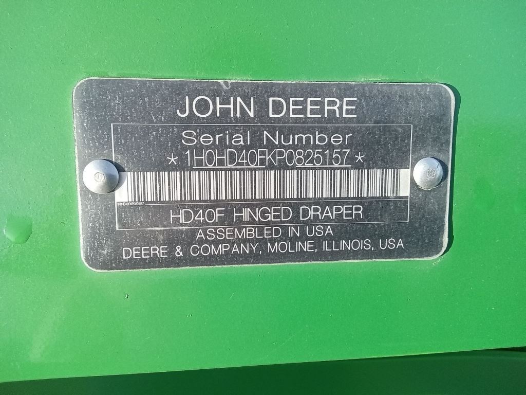 2023 John Deere HD40F Platform