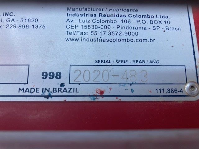 2020 Colombo TM Peanut Equipment