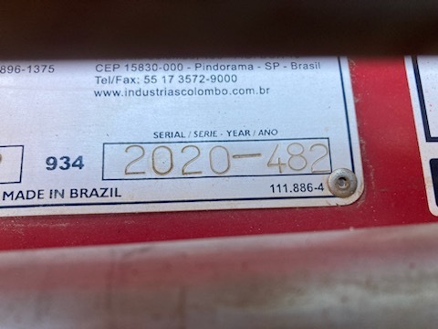 2020 Colombo TM Peanut Equipment