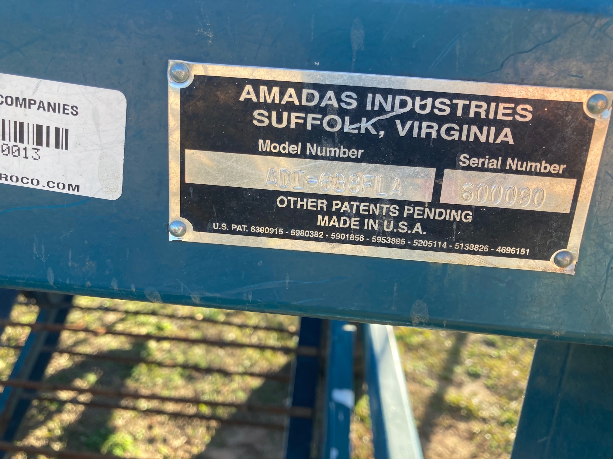 2022 Amadas 6-38 Peanut Equipment