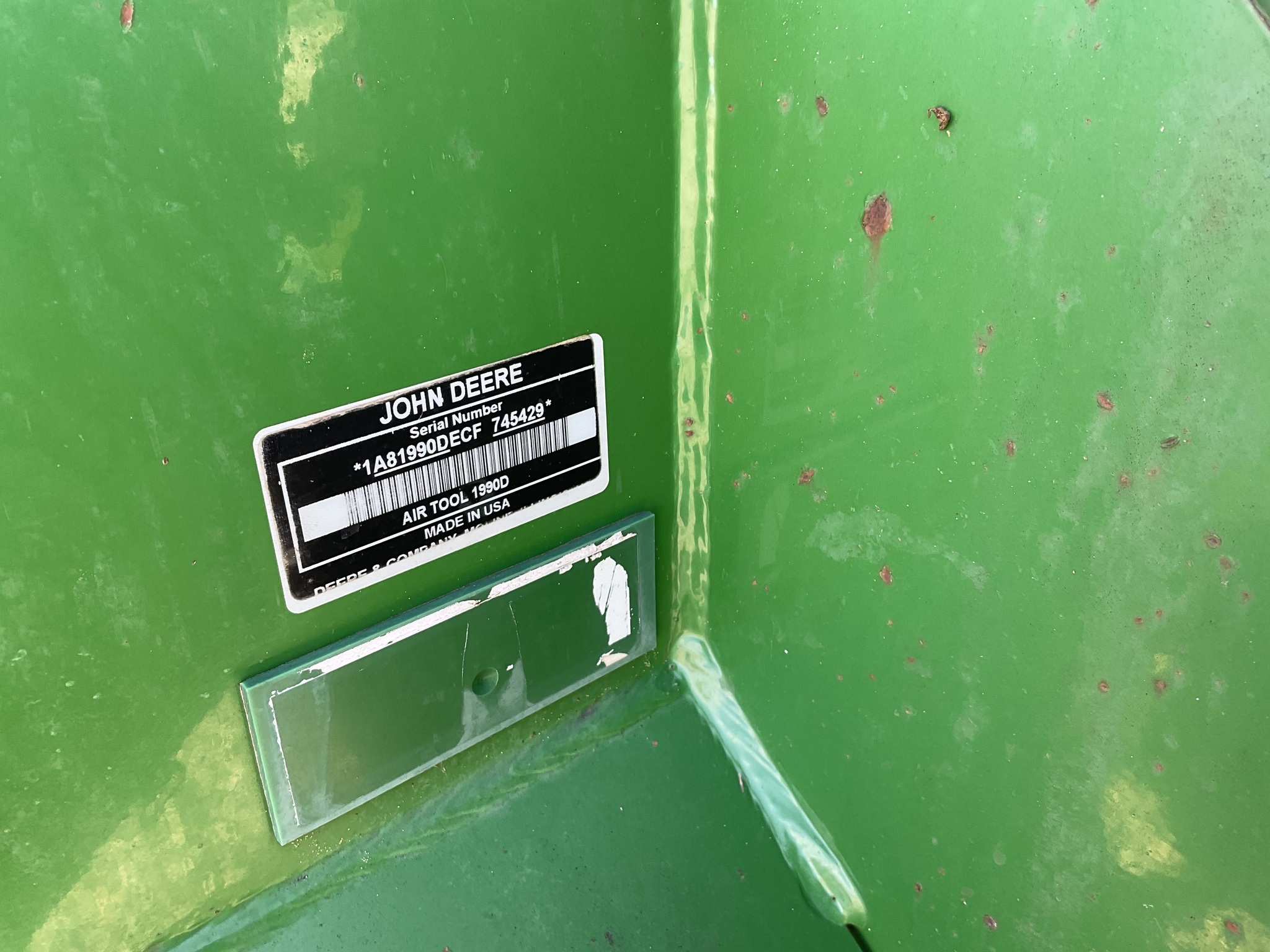 2012 John Deere 1990 Air Seeder