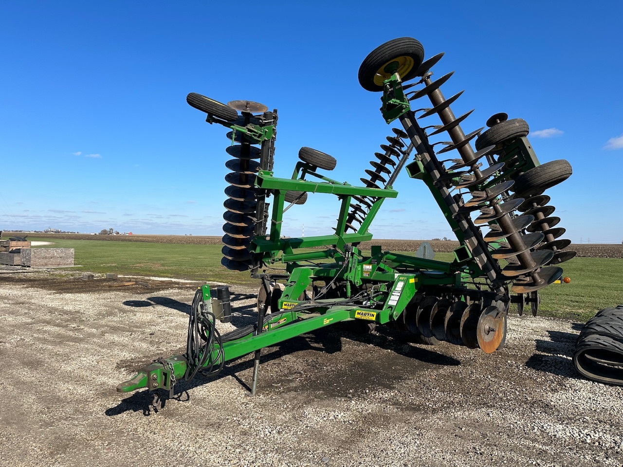 2008 John Deere 637 Disk